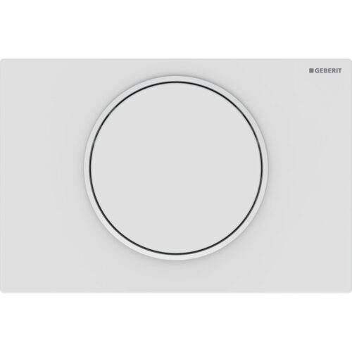 ΠΛΑΚΕΤΑ GEBERIT SIGMA 10 115.758.01.5 ΛΕΥΚΗ ΜΑΤ
