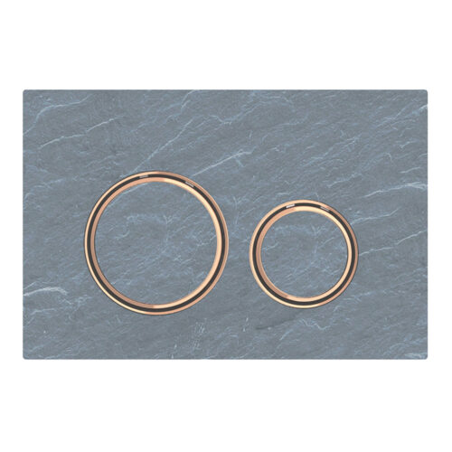 ΠΛΑΚΕΤΑ GEBERIT SIGMA 21 115.650.JM.1 MUSTANG SLATE / RED GOLD