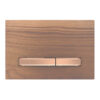 ΠΛΑΚΕΤΑ GEBERIT SIGMA 50 115.670.JX.2 BLACK WALNUT / RED GOLD