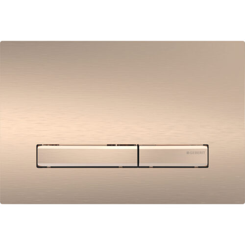ΠΛΑΚΕΤΑ GEBERIT SIGMA 50 115.670.QB.2 RED GOLD BRUSHED