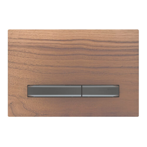 ΠΛΑΚΕΤΑ GEBERIT SIGMA 50 115.671.JX.2 BLACK WALNUT / ΜΑΥΡΟ ΧΡΩΜΕ