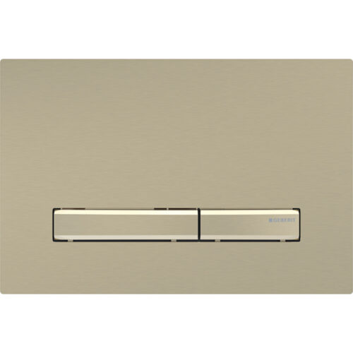 ΠΛΑΚΕΤΑ GEBERIT SIGMA 50 115.672.QF.2 BRASS ΟΡΕΙΧΑΛΚΙΝΗ ΑΝΟΞΕΙΔΩΤΟ ΑΤΣΑΛΙ