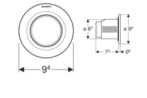 ΠΝΕΥΜΑΤΙΚΟ ΧΕΙΡΙΣΤΗΡΙΟ WC GEBERIT TYPE 01 116.040.21.1 ΧΡΩΜΕ ΓΥΑΛΙΣΤΕΡΟ 2 ΠΝΕΥΜΑΤΙΚΟ ΧΕΙΡΙΣΤΗΡΙΟ WC GEBERIT TYPE 01 116.040.21.1 ΧΡΩΜΕ ΓΥΑΛΙΣΤΕΡΟ