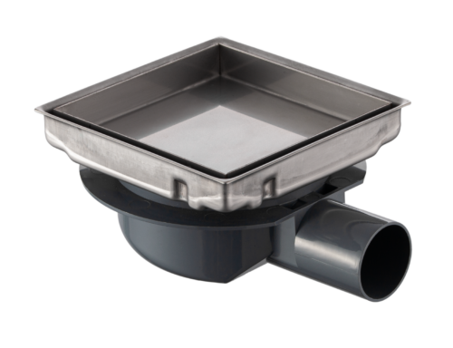 Alternative view of ΣΧΑΡΑΚΙ  ΜΕ ΒΑΣΗ 13x13cm INOX ΤΕΤΡΑΓΩΝΟ PICCADILLY