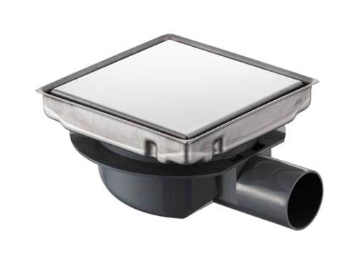 ΣΧΑΡΑΚΙ  ΜΕ ΒΑΣΗ 13x13cm INOX ΤΕΤΡΑΓΩΝΟ PICCADILLY