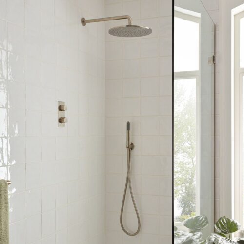 ΒΡΑΧΙΟΝΑΣ ΤΟΙΧΟΥ 39cm BRUSHED NICKEL PVD VADO