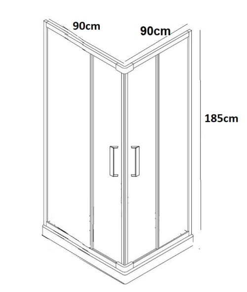 ΚΑΜΠΙΝΑ ΝΤΟΥΖΙΕΡΑΣ ΤΕΤΡΑΓΩΝΗ 90x90x185cm BRONZE 6000 ΣΕΡΙΓΡΑΦΙΑ ΧΡΩΜΕ 2 ΚΑΜΠΙΝΑ ΝΤΟΥΖΙΕΡΑΣ ΤΕΤΡΑΓΩΝΗ 90x90x185cm BRONZE 6000 ΣΕΡΙΓΡΑΦΙΑ ΧΡΩΜΕ