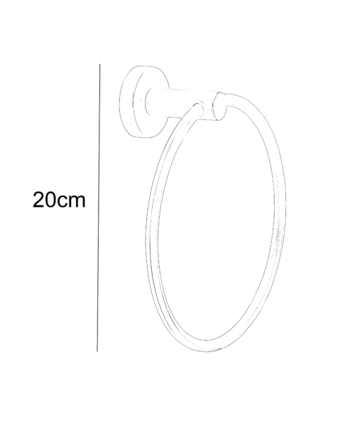 Alternative view of ΚΡΙΚΟΣ ΠΕΤΣΕΤΑΣ INOX 304 3030-81 GRAPHITE BRUSHED BRONZE