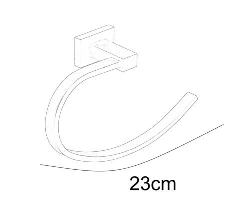 Alternative view of ΚΡΙΚΟΣ ΠΕΤΣΕΤΑΣ ΑΝΟΙΧΤΟΣ LUGANO 30X6-MM ΜΑΥΡΟ ΜΑΤ