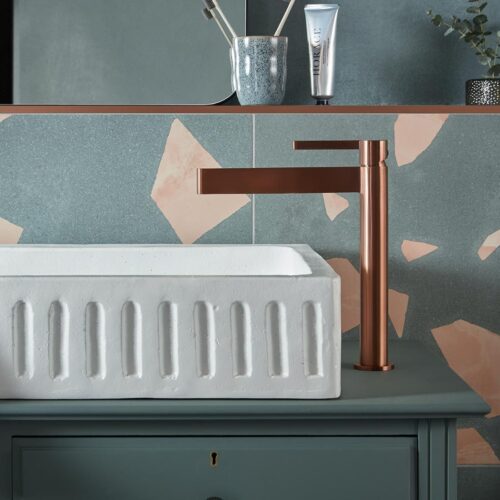 ΜΠΑΤΑΡΙΑ ΝΙΠΤΗΡΟΣ EDIT BRUSHED BRONZE PVD ΨΗΛΗ VADO 4 ΜΠΑΤΑΡΙΑ ΝΙΠΤΗΡΟΣ EDIT BRUSHED BRONZE PVD ΨΗΛΗ VADO