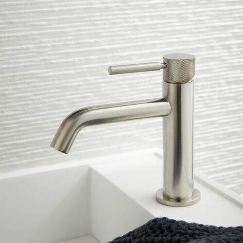 ΜΠΑΤΑΡΙΑ ΝΙΠΤΗΡΟΣ ORIGINS KNURLED ACCENTS BRUSHED NICKEL PVD VADO 9 ΜΠΑΤΑΡΙΑ ΝΙΠΤΗΡΟΣ ORIGINS KNURLED ACCENTS BRUSHED NICKEL PVD VADO 4 ΜΠΑΤΑΡΙΑ ΝΙΠΤΗΡΟΣ ORIGINS KNURLED ACCENTS BRUSHED NICKEL PVD VADO