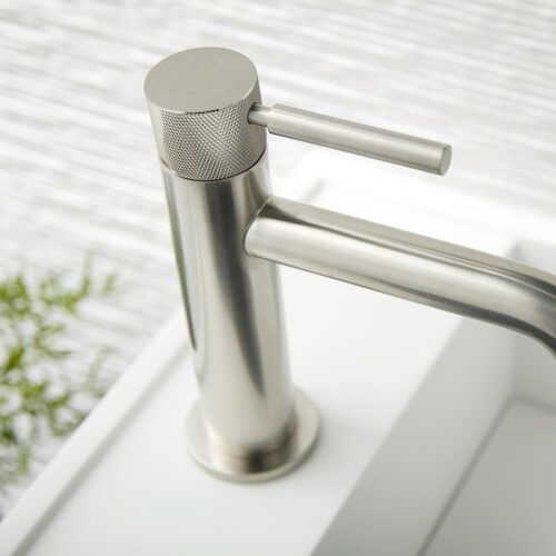 ΜΠΑΤΑΡΙΑ ΝΙΠΤΗΡΟΣ ORIGINS KNURLED ACCENTS BRUSHED NICKEL PVD VADO