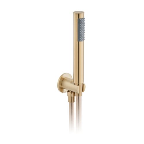 Alternative view of ΣΕΤ ΤΗΛΕΦΩΝΟ ΛΟΥΤΡΟΥ ΜΕ ΠΑΡΟΧΗ BRUSHED GOLD PVD VADO