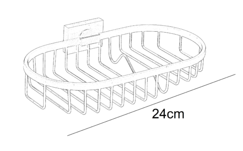 Alternative view of ΣΠΟΓΓΟΘΗΚΗ LUGANO 13X6-MM ΜΑΥΡΗ ΜΑΤ
