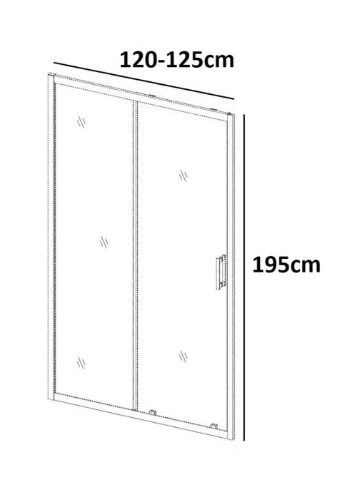 Alternative view of ΚΑΜΠΙΝΑ ΙΣΙΑ FF512 120-125x195cm ΣΥΡΟΜΕΝΗ ΔΙΑΦΑΝΟ ΚΡΥΣΤΑΛΛΟ ΧΡΩΜΕ PICCADILLY