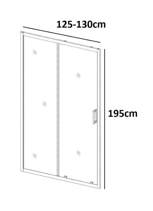 Alternative view of ΚΑΜΠΙΝΑ ΙΣΙΑ FF512 125-130x195cm ΣΥΡΟΜΕΝΗ ΔΙΑΦΑΝΟ ΚΡΥΣΤΑΛΛΟ ΧΡΩΜΕ PICCADILLY