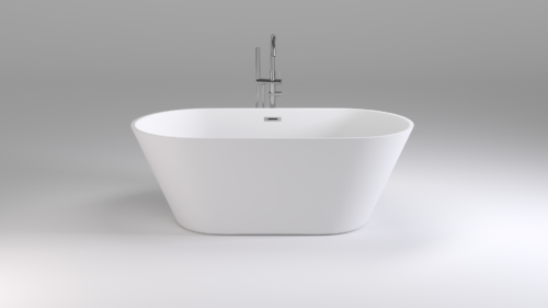 ΜΠΑΝΙΟ ΑΣΤΙ ΒΑ103 160x80cm ΕΛΕΥΘΕΡΗΣ ΤΟΠΟΘΕΤΗΣΗΣ ΛΕΥΚΟ ΓΥΑΛΙΣΤΕΡΟ PICCADILLY