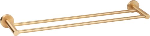 ΠΕΤΣΕΤΟΘΗΚΗ ΔΙΠΛΗ 60cm INOX 304 4230-G1 BRUSHED GOLD