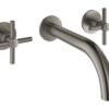 ΜΠΑΤΑΡΙΑ ΝΙΠΤΗΡΑ ΕΝΤΟΙΧΙΖΟΜΕΝΗ ATRIO 20661AL0 BRUSHED HARD GRAPHITE GROHE