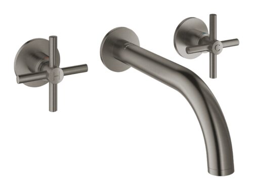 ΜΠΑΤΑΡΙΑ ΝΙΠΤΗΡΑ ΕΝΤΟΙΧΙΖΟΜΕΝΗ ATRIO 20661AL0 BRUSHED HARD GRAPHITE GROHE