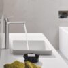 ΜΠΑΤΑΡΙΑ ΝΙΠΤΗΡΟΣ LINEARE 23405DC1 SUPERSTEEL ΨΗΛΗ GROHE