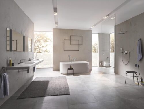 ΤΗΛΕΦΩΝΟ ΝΤΟΥΖ RAINSHOWER SMARTACTIVE 130 3 ΡΟΩΝ 26574AL0 BRUSHED HARD GRAPHITE GROHE