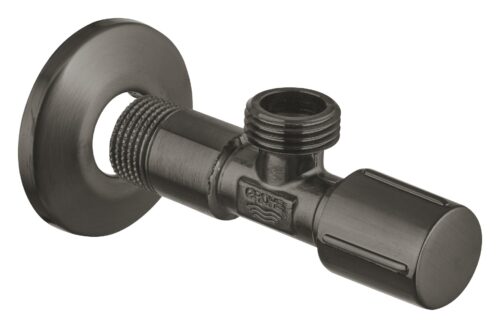 ΔΙΑΚΟΠΤΗΣ ΓΩΝΙΑΚΟΣ 12 12 22041AL0 BRUSHED HARD GRAPHITE GROHE 4 ΔΙΑΚΟΠΤΗΣ ΓΩΝΙΑΚΟΣ 1/2''-1/2'' 22041AL0 BRUSHED HARD GRAPHITE GROHE