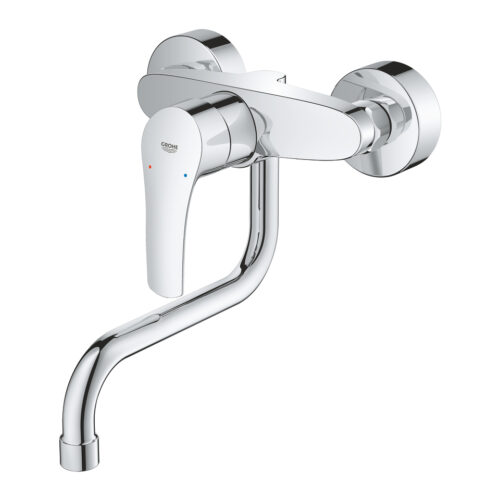 ΜΠΑΤΑΡΙΑ ΝΕΡΟΧΥΤΗ ΤΟΙΧΟΥ EUROSMART ΧΡΩΜΕ 31391003 GROHE 3 ΜΠΑΤΑΡΙΑ ΝΕΡΟΧΥΤΗ ΤΟΙΧΟΥ EUROSMART ΧΡΩΜΕ 31391003 GROHE