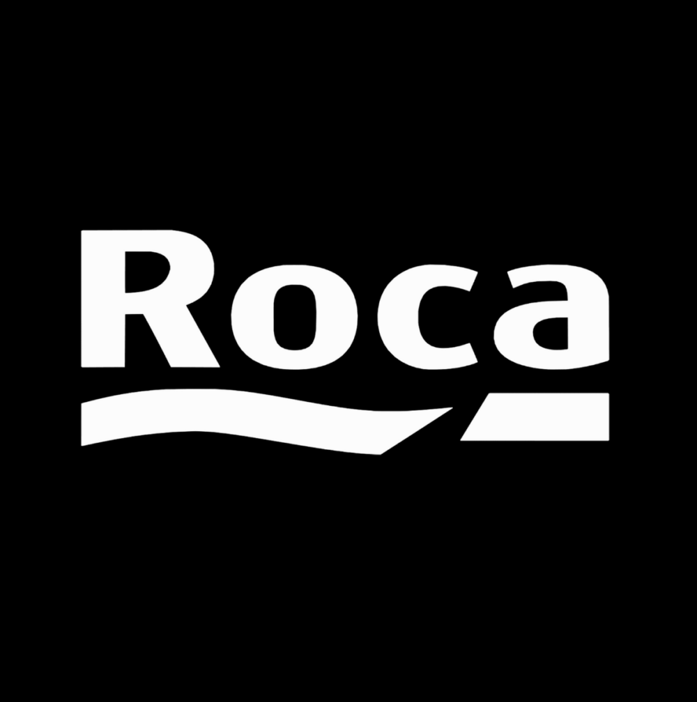 black logo roca 1 10 ΣΕΤ ΛΕΚΑΝΗ ΚΡΕΜΑΣΤΗ DEBBA SQUARE RIMLESS ΜΕ ΚΑΛΥΜΜΑ SOFT CLOSE ΛΕΥΚΟ ROCA