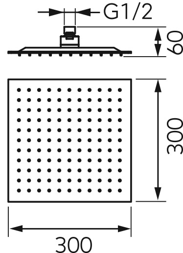 DSN08 <ul>
<li>Διάσταση 30×30 cm</li>
<li>Σύστημα εύκολης αφαίρεσης των αλάτων</li>
<li>Υποδοχή G½ με σφαιρική άρθρωση</li>
</ul>
<p><img src="https://b2b.karag.gr/media/wysiwyg/product_ferro/DSN08-sxedio.jpg" alt="" width="296" height="410" /></p>