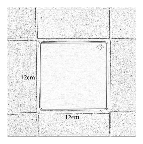 Alternative view of ΣΧΑΡΑΚΙ ΜΕ ΒΑΣΗ ΑΡΙΑΔΝΗ 12x12cm ΣΑΤΙΝΕ INOX