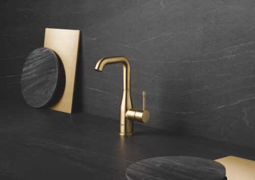 ΜΠΑΤΑΡΙΑ ΝΙΠΤΗΡΟΣ ESSENCE  24174GN1 ΨΗΛΗ BRUSHED COOL SUNRISE GROHE
