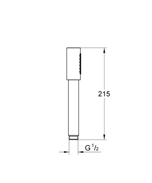 26465gn0 1 tec ΤΗΛΕΦΩΝΟ ΛΟΥΤΡΟΥ STICK SENA 26866GN0 BRUSHED COOL SUNRISE GROHE