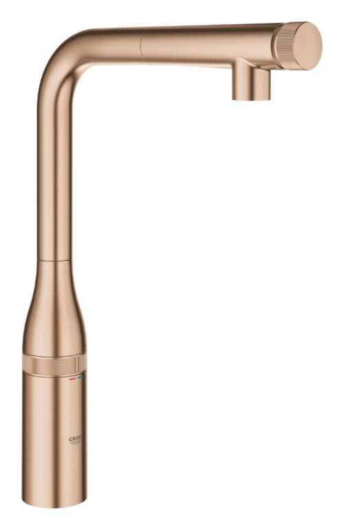 31615dl0 ΜΠΑΤΑΡΙΑ ΝΕΡΟΧΥΤΗ ESSENCE SMARTCONTROL ΜΕ ΝΤΟΥΖ 31615DL0 BRUSHED WARM SUNSET GROHE
