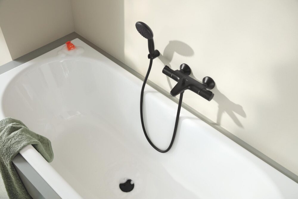 ΠΑΡΟΧΗ ΥΔΡΟΛΗΨΙΑΣ ΣΕΤ TEMPESTA 110 264062433 BLACK MAT GROHE