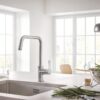 ΜΠΑΤΑΡΙΑ ΝΕΡΟΧΥΤΗ EUROSMART 30567DC0 SUPERSTEEL GROHE