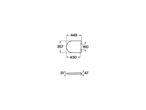 ΚΑΠΑΚΙ ΛΕΚΑΝΗΣ THE GAP ROUND SOFT CLOSE ΛΕΥΚΟ ROCA 8 a801d12001 tec ΚΑΠΑΚΙ ΛΕΚΑΝΗΣ THE GAP ROUND SOFT CLOSE ΛΕΥΚΟ ROCA