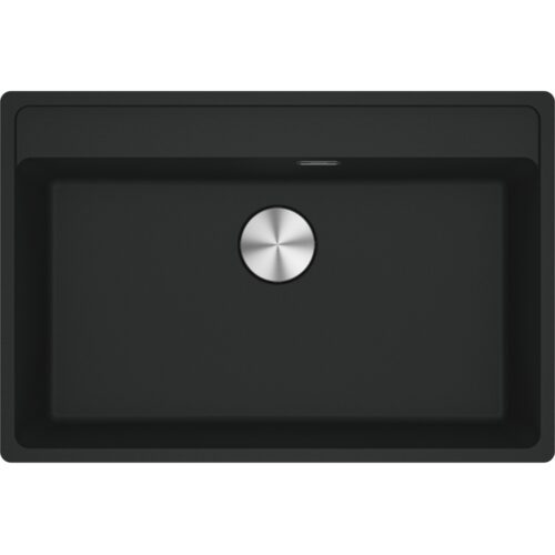 ΝΕΡΟΧΥΤΗΣ ΓΡΑΝΙΤΗ MARIS MRG  610 76x51cm BLACK MAT FRANKE