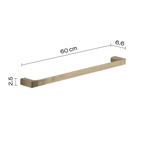 ΠΕΤΣΕΤΟΘΗΚΗ PIRINEI PI21 60cm GOLD MAT GEDY 8 0000pi218860000.3 ΠΕΤΣΕΤΟΘΗΚΗ PIRINEI PI21 60cm GOLD MAT GEDY