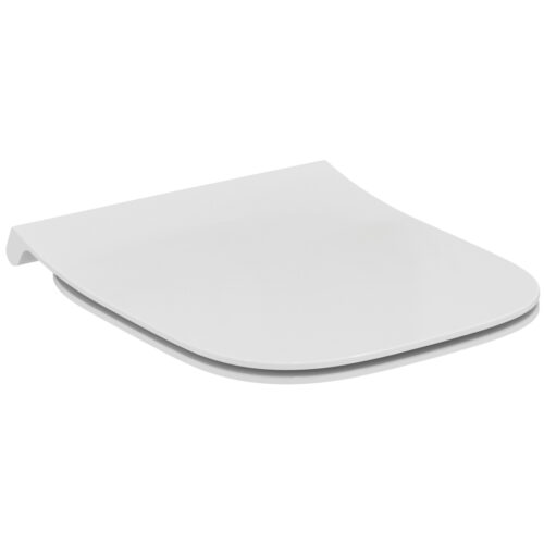 Alternative view of ΚΑΠΑΚΙ ΛΕΚΑΝΗΣ i.LIFE S SLIM SANDWICH SOFT CLOSE ΛΕΥΚΟ IDEAL
