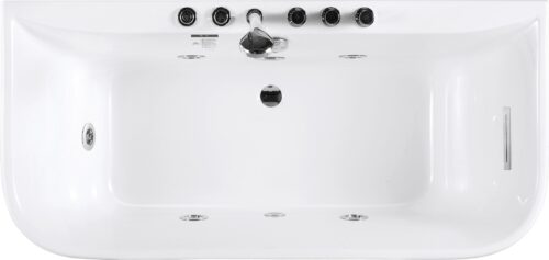 Alternative view of ΜΠΑΝΙΟ ΥΔΡΟΜΑΣΑΖ FC-276 160x75x65 ΛΕΥΚΟ PICCADILLY