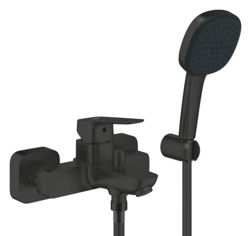 Alternative view of ΜΠΑΤΑΡΙΑ ΛΟΥΤΡΟΥ CUBEO ΣΕΤ BLACK MAT GROHE