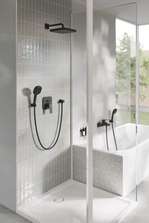 ΜΠΑΤΑΡΙΑ ΛΟΥΤΡΟΥ CUBEO ΣΕΤ BLACK MAT GROHE 9 1301010065 amb 2 1 ΜΠΑΤΑΡΙΑ ΛΟΥΤΡΟΥ CUBEO ΣΕΤ BLACK MAT GROHE