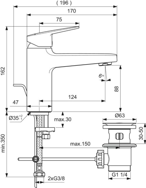 1309020147 tec ΜΠΑΤΑΡΙΑ ΝΙΠΤΗΡΟΣ CERAPLAN ΜΑΥΡΗ ΜΑΤ IDEAL