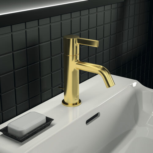 ΜΠΑΤΑΡΙΑ ΝΙΠΤΗΡΟΣ JOY BRUSHED GOLD PVD IDEAL 9 1309020157 amb 1 ΜΠΑΤΑΡΙΑ ΝΙΠΤΗΡΟΣ JOY BRUSHED GOLD PVD IDEAL