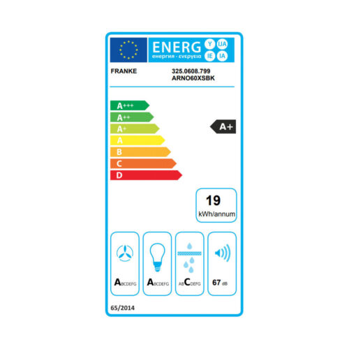 ΑΠΟΡΡΟΦΗΤΗΡΑΣ ΚΑΜΙΝΑΔΑ ARNO 60 XS/BK INOX/ΜΑΥΡΟ ΓΥΑΛΙ FRANKE 8 1904040005 3 ΑΠΟΡΡΟΦΗΤΗΡΑΣ ΚΑΜΙΝΑΔΑ ARNO 60 XS/BK INOX/ΜΑΥΡΟ ΓΥΑΛΙ FRANKE