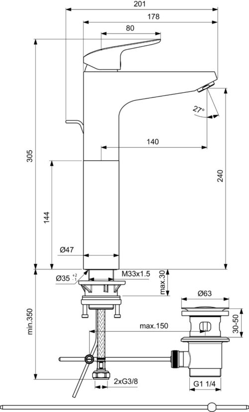 ΜΠΑΤΑΡΙΑ ΝΙΠΤΗΡΟΣ CERAFLEX ΨΗΛΗ ΧΡΩΜΕ IDEAL 8 1309020117 tec ΜΠΑΤΑΡΙΑ ΝΙΠΤΗΡΟΣ CERAFLEX ΨΗΛΗ ΧΡΩΜΕ IDEAL