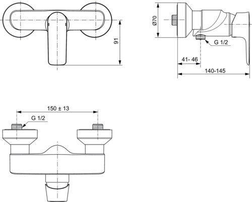 1309040017 tech ΜΠΑΤΑΡΙΑ ΝΤΟΥΖΙΕΡΑΣ CONNECT AIR MAGNETIC GREY IDEAL