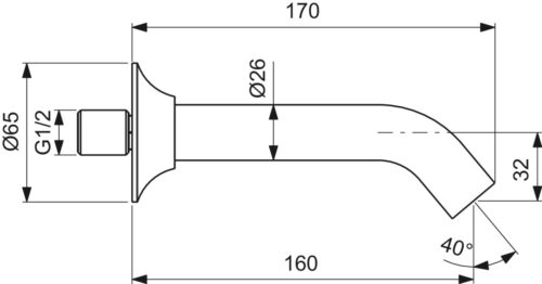 ΕΚΡΟΗ ΛΟΥΤΡΟΥ LDV 17cm ΧΡΩΜΕ IDEAL 7 1309080087 tec ΕΚΡΟΗ ΛΟΥΤΡΟΥ LDV 17cm ΧΡΩΜΕ IDEAL