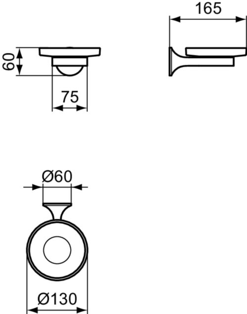ΣΑΠΟΥΝΟΘΗΚΗ ΤΟΙΧΟΥ ΣΤΡΟΓΓΥΛΗ LDV ΧΡΩΜΕ IDEAL 7 1403050103 tech ΣΑΠΟΥΝΟΘΗΚΗ ΤΟΙΧΟΥ ΣΤΡΟΓΓΥΛΗ LDV ΧΡΩΜΕ IDEAL